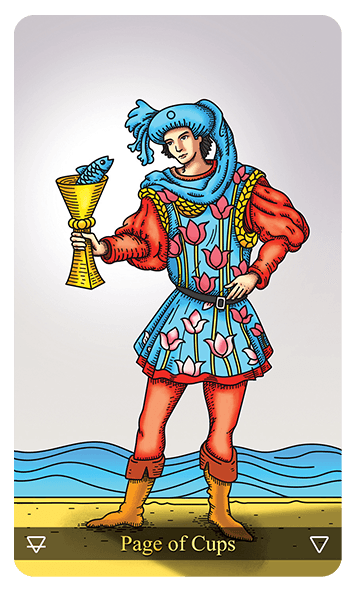 Page of Cups