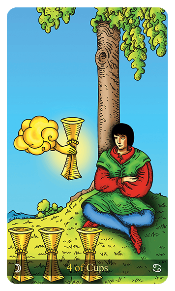 Four of Cups