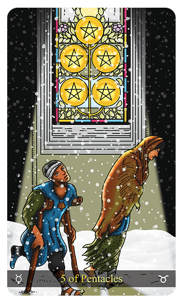 Five of Pentacles