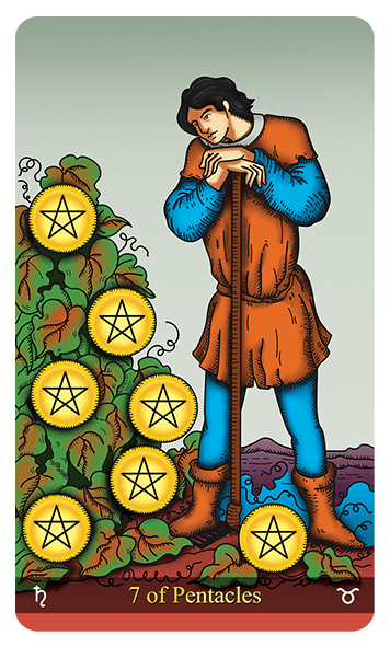 Seven of Pentacles