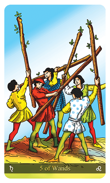 Five of Wands